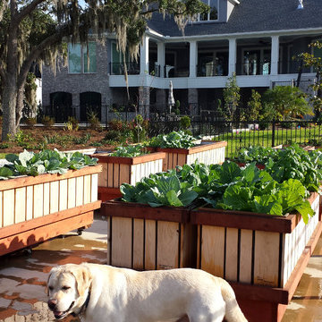 Pedestal Planters MP28 ( 2 x 7.5' x 32" )