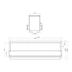Ignis Ethanol Fireplace Inserts / Fireboxes FB6200-D - Indoor Fireplaces