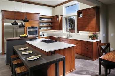 Minimalist kitchen photo in Other