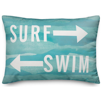 Surf and Swim 14x20 Indoor / Outdoor Pillow