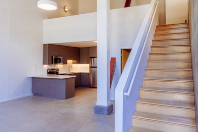 Example of an urban living room design in San Francisco