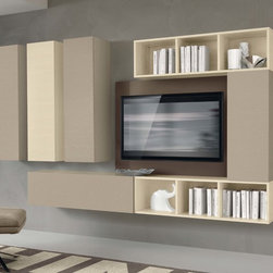 Italian Wall Unit VV 3937 - $2,465.00 - Entertainment Centers And Tv Stands