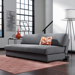 Chiller Sofa Convertible - Dark Gray - Sofa Convertibles Collection - Futons