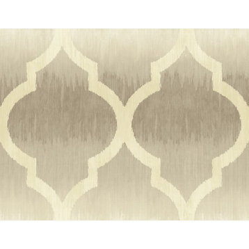 Seabrook wallpaper in Brown, Off White MT80405