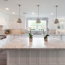 Bianco Mykonos Marble Kitchen