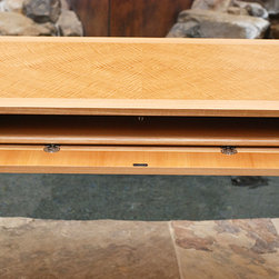 Anigre Executive Desk - Desks And Hutches