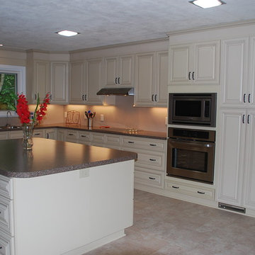 Massive kitchen brough up to date
