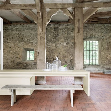 Modern rustic kitchen look by LWK Kitchens
