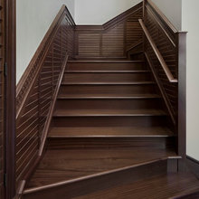 Custom Mahogany (Sepele) Staircase