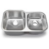 Hahn Chef Series 60-40 Double Bowl