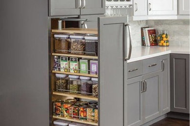 Inspiration for a transitional kitchen remodel in Denver