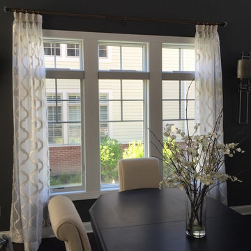 Living Room Window Treatment