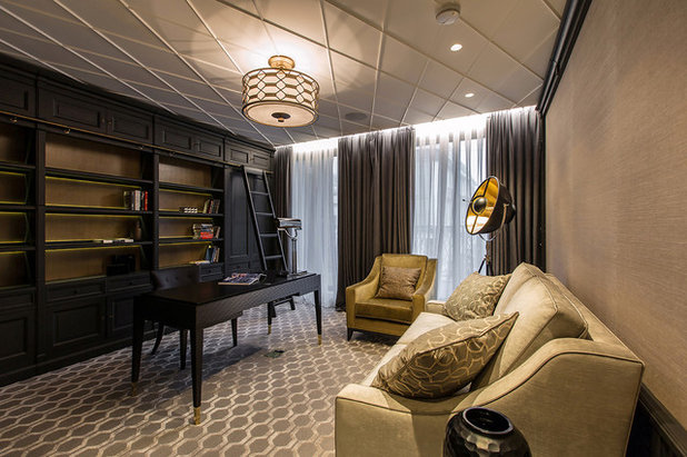 Современная классика Кабинет by Architectural Bureau Sretenka