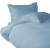 600 TC Duvet Set with 1 Fitted Sheet Solid Sky Blue, Twin