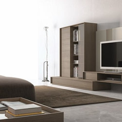 Composition 214 Modern Wall Unit - $5532.95 - Entertainment Centers And Tv Stands