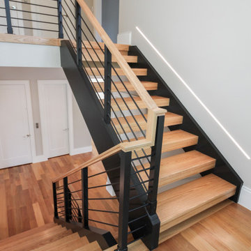 Project #73 | Bold Modern Staircase with Integrated Lighting