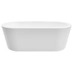 In Stock Vanity Art Freestanding Acrylic Bathtub Contemporary Bathtubs By Vanity Art Llc Houzz