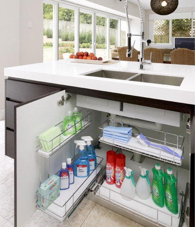 by Tansel Stainless Steel Pull Out Storage