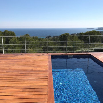 Tarima piscina