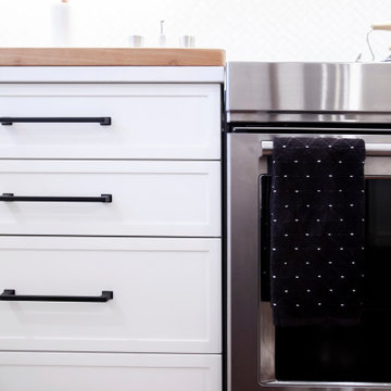 Light and Bright White Kitchen Reno