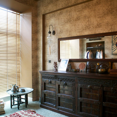 Example of a small home design design in Moscow