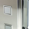 ALFI brand ABSP10 Modern Stainless Steel Shower Panel with 4 Body Sprays