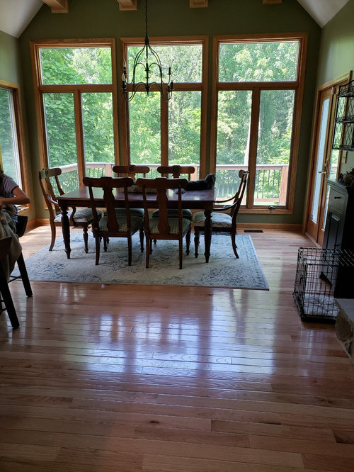 ISO someone who knows rugs and is familiar with honey oak flooring.