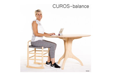 entspanntes Sitzen im home office