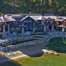 mountain outside living