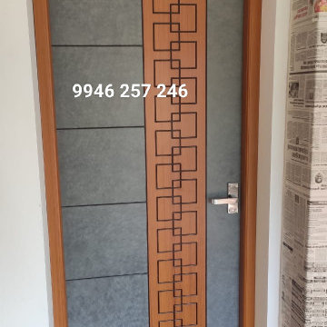 Fibre Bathroom Door Designs In Thrissur, Kerala
