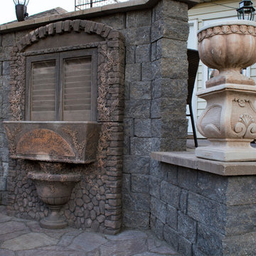 Natural Stone and Statue Garden