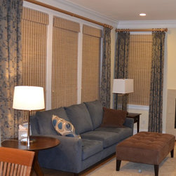 Custom Drapery Panels with Drapery Hardware - Products