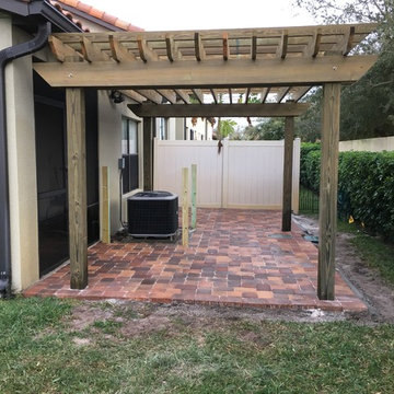 Paver Install - Satellite Beach for Secure Fence and Rail