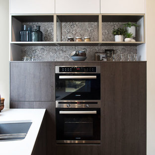 Vintage Grey Oak & Matt White Kitchen