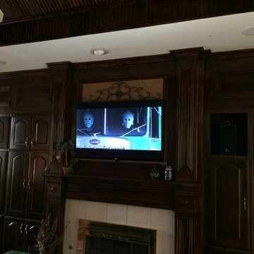 Fireplace TV Installation