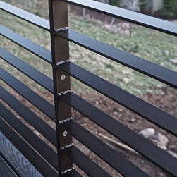 Modern Railing w/ integrated stainless hardware design - Products