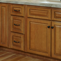 Westminster Glazed Toffee Kitchen Cabinets - Kitchen Cabinetry