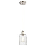 Innovations Lighting - Hadley 1-Light Mini Pendant, Brushed Satin Nickel, Clear - A truly dynamic fixture, the Ballston fits seamlessly amidst most decor styles. Its sleek design and vast offering of finishes and shade options makes the Ballston an easy choice for all homes.