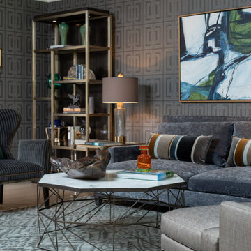 New Jersey Colonial Makeover - Living Room
