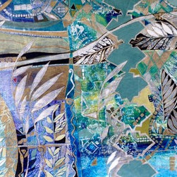"Extra Tropical Patterns" - Mixed Media Art