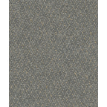 Geometric Textured Wallpaper Featuring Patches With Lines, 30810