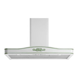 36&Prime; Flora Green Wall Range Hood - Range Hoods And Vents