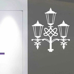 NYC Lamp Wall Decal - Wall Decals