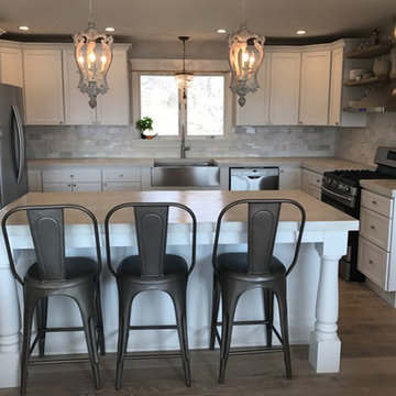 StarMark "Stratford" White Maple kitchen