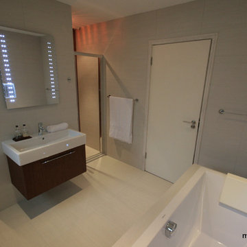 High Barnet - Family bathroom designed, supplied and fitted by Mconcept