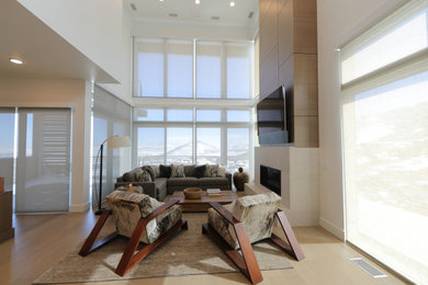 Design ideas for a living room in Salt Lake City.