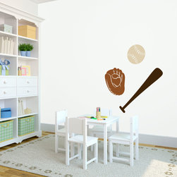 Baseball Set - Wall Decals