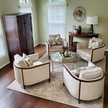 Tranquil Living and Dining Rooms- Potomac Falls, VA