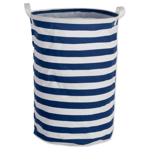 The Navy Style Foldable Large Laundry Basket Hamper Storage Red Anchor Beach Style Hampers By Blancho Bedding