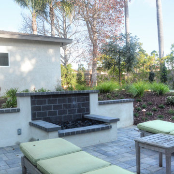 Zen in a backyard